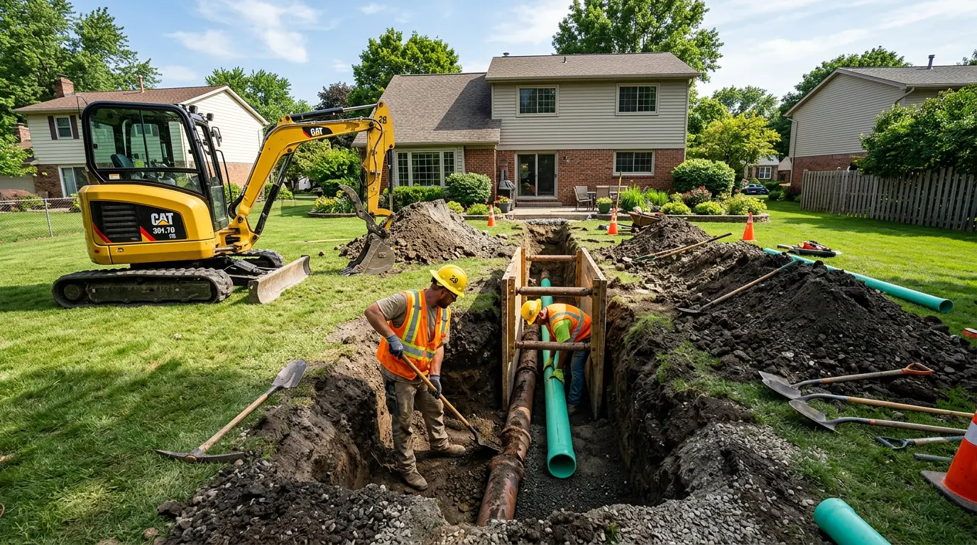 Sewer Line Installation in Carson, CA